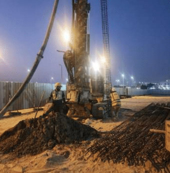 صورة معرض المشروع لـ أعمال أساسات التدعيم بنظام CFA
